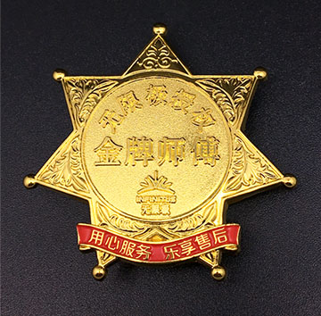 無限極-員工紀(jì)念徽章定制