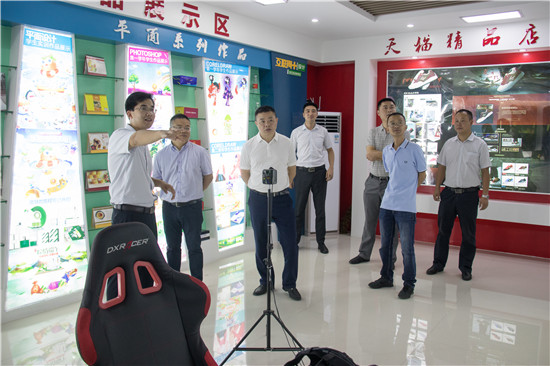  區(qū)人力資源和社會保障局、就業(yè)局領(lǐng)導蒞臨我院視察