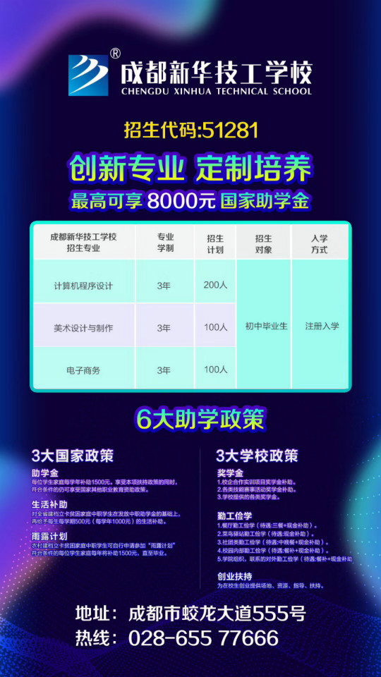 四川新華互聯(lián)網(wǎng)科技校園開放日 感受家門口的好學(xué)校