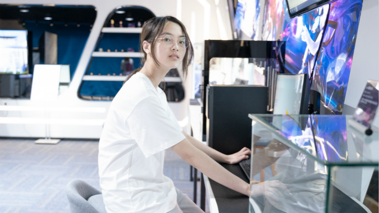 樊思彤：希望畢業(yè)后可以找到自己心儀的工作！